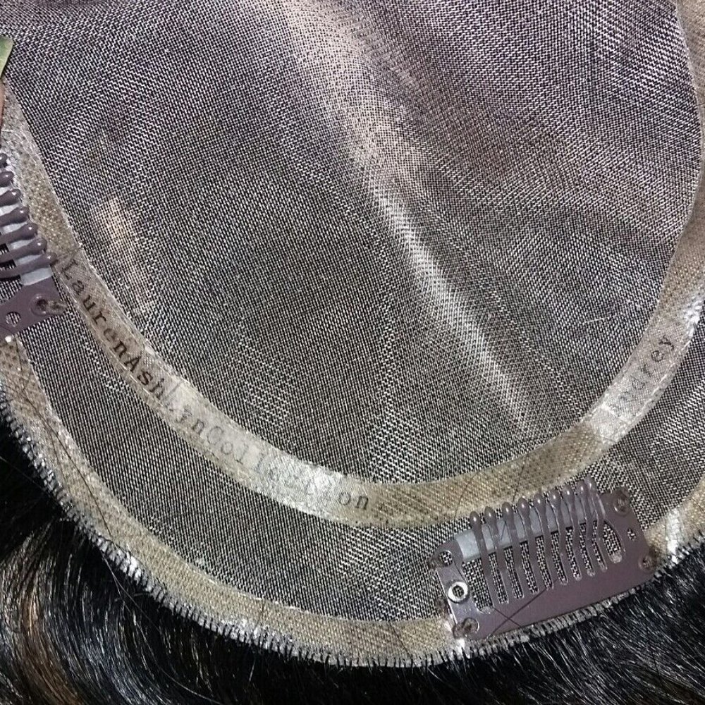 LAUREN ASHTYN EUROPEAN FULL VOLUME CUSTOM LUXURY LAYERED HUMAN HAIR TOPPER 20"" - Picture 6 of 9